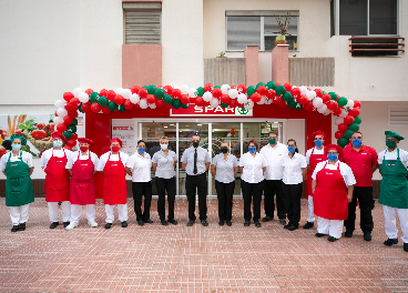 Equipo de la nueva tienda de Spar