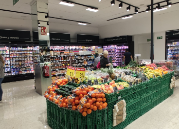 Interior de Carrefour Express