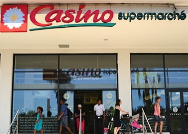 Fachada de un supermercado de Casino