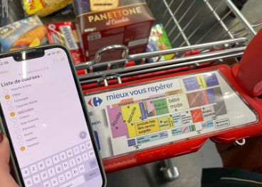 Carrito de la compra de Carrefour