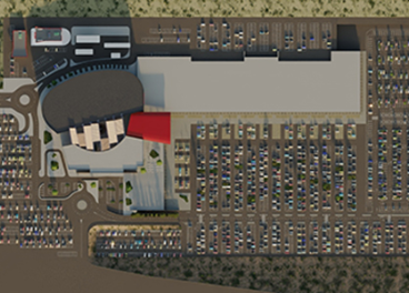 Render del proyecto Plaza Park Zaragoza