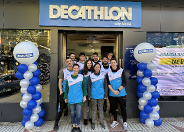 Decathlon City en la calle Alcalá de Madrid