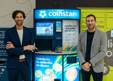 Coinstar crece en el norte de España