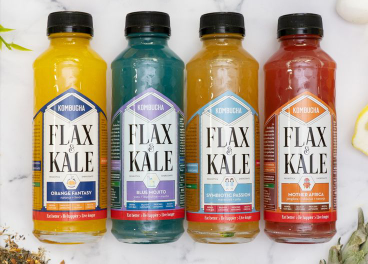 Kombuchas de Flax & Kale