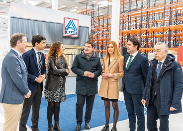 Aldi inaugura su centro logístico en Burgos