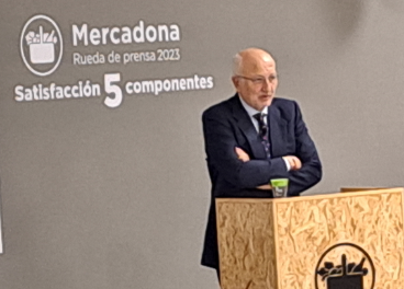 Juan Roig en presentación resultados 2023