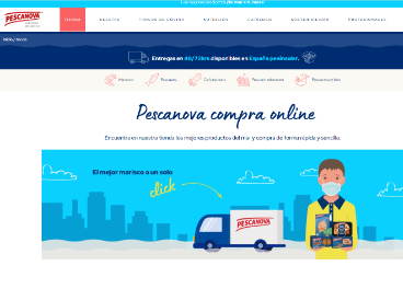 Pescanova lanza su tienda online en España