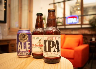 Tres variedades de cerveza de Lagunitas (Heineken)