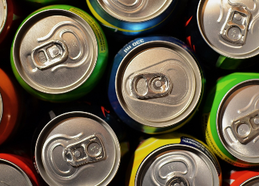 Latas de refrescos