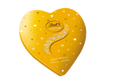 Lata Lindor (Lindt) corazón San Valentín