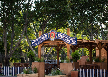 Paulaner Biergarten en Madrid