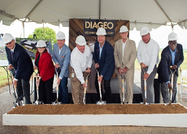 Diageo inicia la construcción de la fábrica