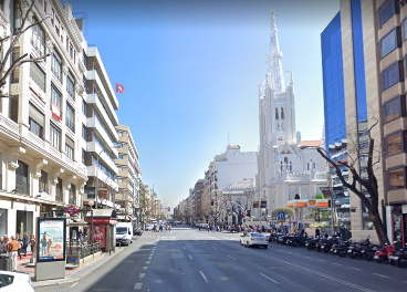 Calle Goya de Madrid