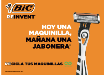 Reciclaje maquinillas Bic