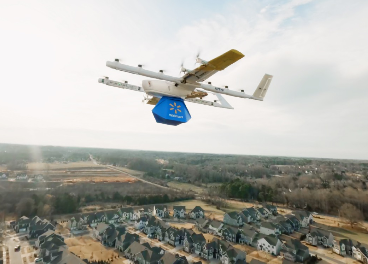 Walmart supera el millón de entregas con drones