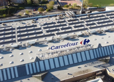 Placas solares de Carrefour