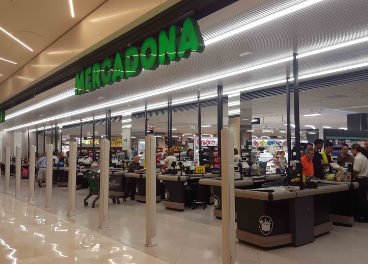 Supermercado de Mercadona en Plenilunio