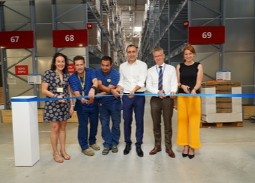 Ikea inaugura su nuevo almacén logístico