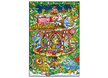 Nuevo calendario de adviento de Nestlé Jungly