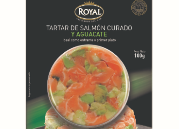 Tarta de salmón de Royal