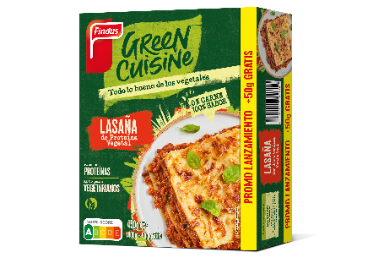 Lasaña Findus Green Cuisine