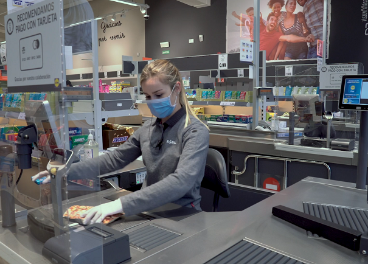 Empleada de Lidl