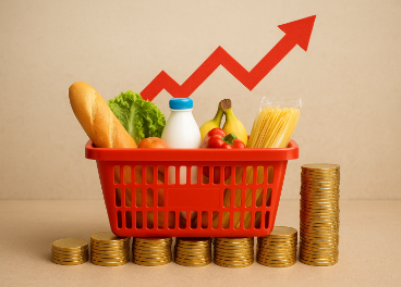 Encarecimiento de la cesta de la compra