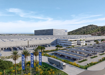 Centro de distribución en Almenara de JYSK
