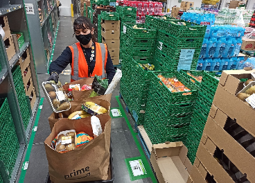 Almacén de Amazon Fresh