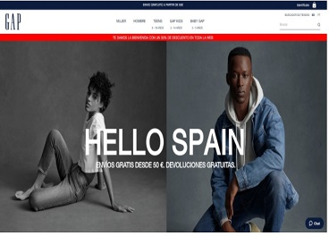 GAP lanza tienda online en España