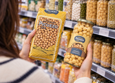 Lineal de legumbres con productos de Autor Foods 