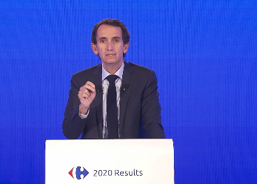 Alexandre Bompard, presidente de Carrefour