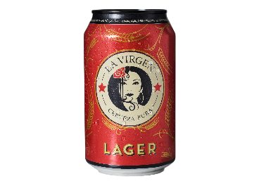 La lata de Cervezas La Virgen