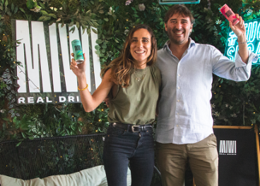 Fundadores de kombucha Miwi Real Drinks