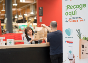 Eroski salva más de 14.000 toneladas de alimentos