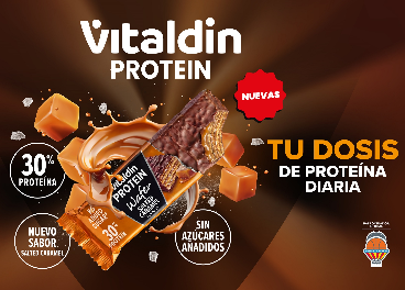 Vitaldin presenta Protein Wafer Salted Caramel