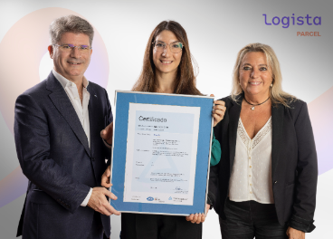 Entrega de la ISO 22000 a Logista Parcel