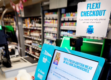 Llegan las cajas híbridas 'flexi checkouts'