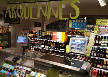 Supermercado de Carrefour en Bélgica