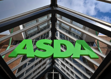 Rótulo del minorista británico Asda