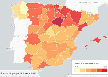 El supermercado online más barato y (más caro)