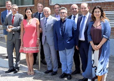 Visita de Unide al Ayuntamiento de Santander