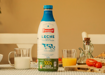 Nueva botella de leche Pascual