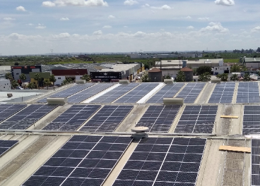 Instalación fotovoltaica de Sovena