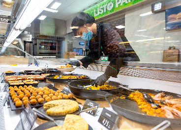 Sección 'Listo para Comer' de Mercadona