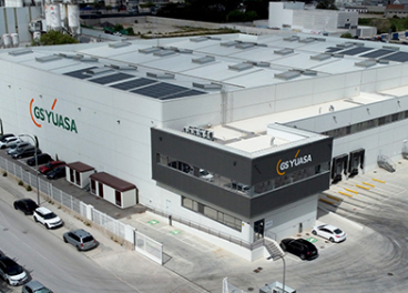 Centro de GS Yuasa Battery Iberia y AR Racking