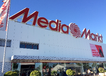 Fachada de tienda de MediaMarkt