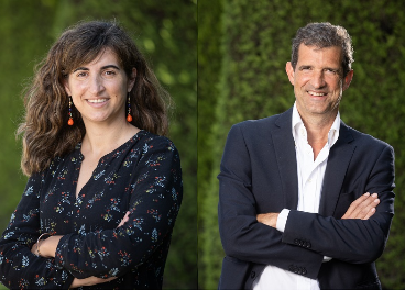 Cristina Garcia y Jordi Bonmatí, de Freixenet