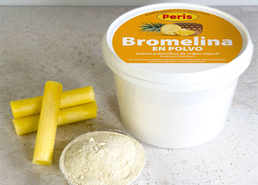 Bromelina en polvo, Peris