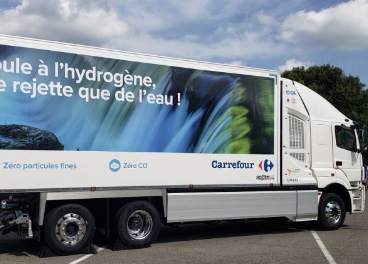Camión ecológico desarrollado por Carrefour